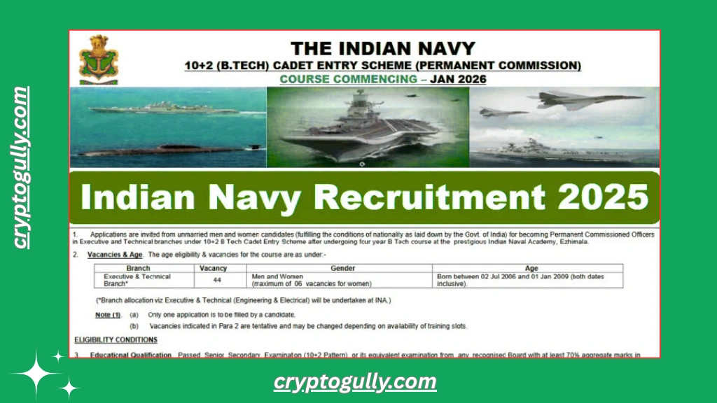 Indian Navy Recruitment 2025