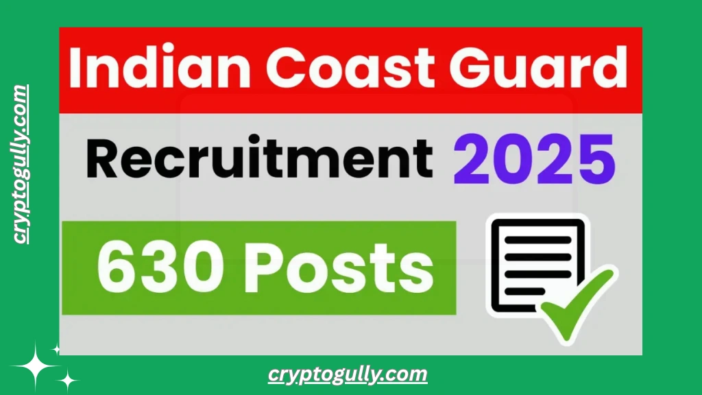 Indian Coast Guard GD DB Yantrik Recruitment 2025
