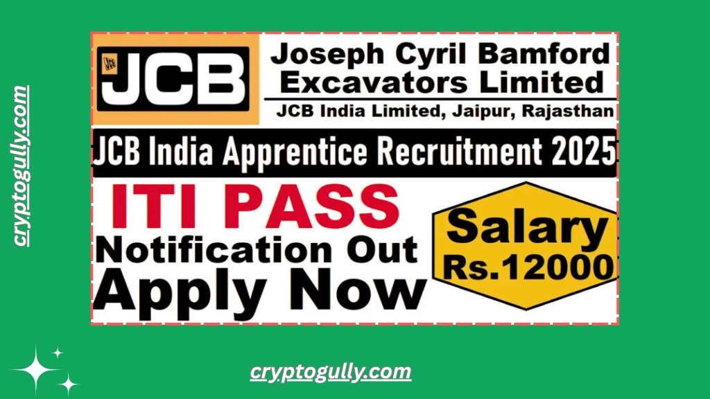 JCB India Apprentice Recruitment 2025