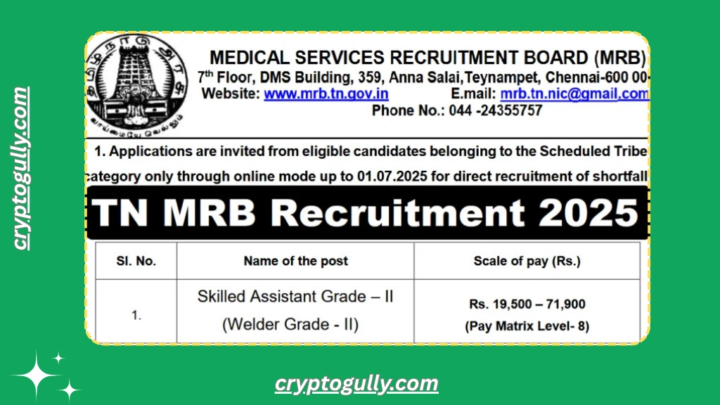 TN MRB Assistant Grade-II Recruitment 2025